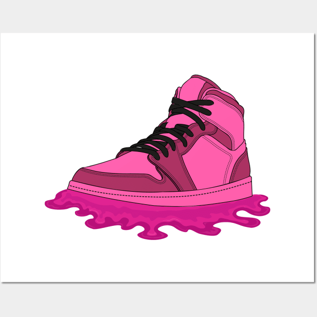 shoes love,skate,skater,sneaker,sneakers,gift idea Wall Art by teenices